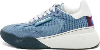 Stella McCartney Sneakers con suola rialzata - Blu