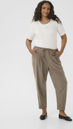 Kaffe Curve Pants Suiting KCmerla Loose fit beige