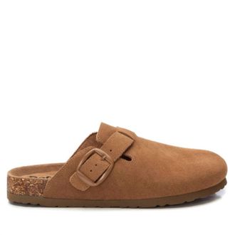 Xti Womens Refresh Suede Clog In Camel