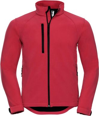 Russell Athletic Russell Heren Soft Shell-jasje (Klassiek rood)