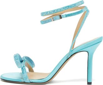 Mach & Mach Sandali con fiocco - Blu