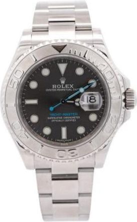 Rolex Pre-owned Rolex Yacht-Master Automatic Chronometer Grey Dial Ladies Watch 126622 GYSO
