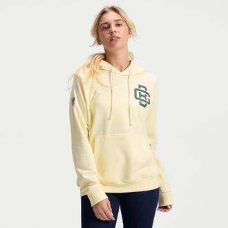 Nike Green Bay Packers Rivalries Collection Sideline Nike Womens Dri-FIT NFL Pullover Hoodie in Brown | 03C370Q7T-ZHT