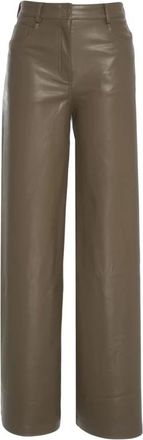 Norma Kamali Donna, Pantaloni, Marrone, XS, new