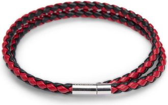 HUGO BOSS Accessoires Hugo Italiaans Leren Armband in Roze