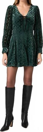 Paige Ambrose Dress In Deep Emerald