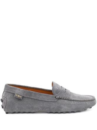 Tod's Gommino Suede Leather Loafers