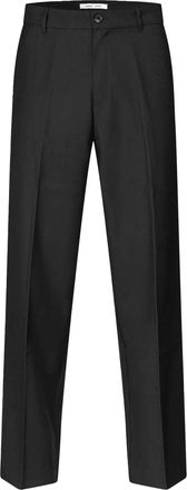 Sams&oslash;e & Sams&oslash;e Black Sanoah Wide-Leg Pants
