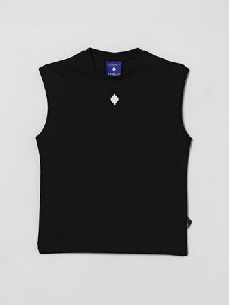 Marcelo Burlon Canotta in cotone con logo County Of Milan