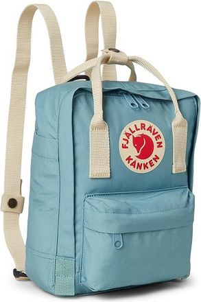 Fjällräven Kanken Mini Backpack Bags Sky Blue/Light Oak, Vinyl
