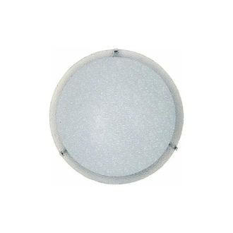 Energy Plafoniera Bioclim&aacute;tica Gaia 40 Cm Con Ganchos Cromados Y Difusor De Vidrio Blanco