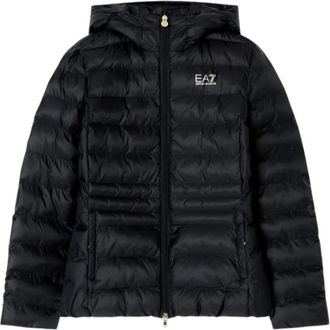 Emporio Armani Core Lady Nylon Padded Jacket - Dames - Winterjassen - Zwart - L - Nylon - Jassen