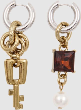 Essentiel Boucles dOreilles Kaos Or Argent