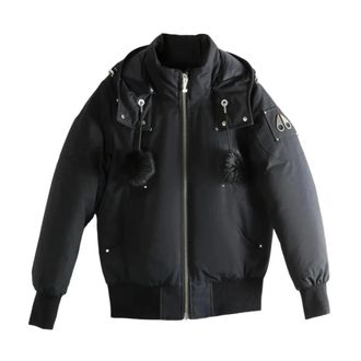 Moose Knuckles Original Debbie Down Bomber - Jackets - Mujer - Negro - S