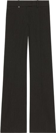 Courr&egrave;ges Neutrals Pinstripes Wide Leg Pants