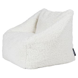 Icon Brand Puf sill&oacute;n infantil sherpa beige