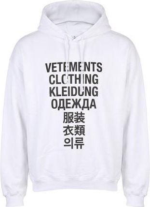 VETEMENTS CAMISETAS Y TOPS - Sudaderas en YOOX.COM