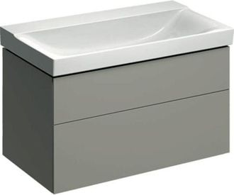 Keramag Geberit Xeno 2 Mueble Bajo Lavabo 880x530x462mm, 2 Cajones