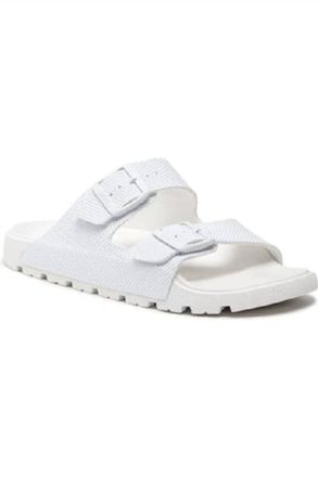 HUGO BOSS Mens Surfley Twin-Strap Sandals In White