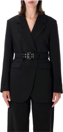 Ganni Donna, Giacche, Nero, S, new