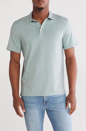14th & Union Cotton & Modal Polo in Grey Blue at Nordstrom Rack, Size Xx-Large