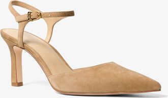 Michael Kors Amara Suede Slingback Pump