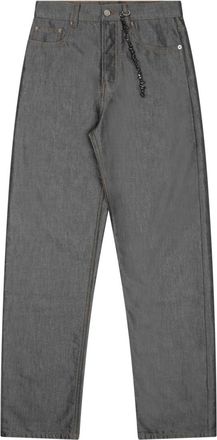 Darkpark Grey Relaxed Mid Rise Jeans