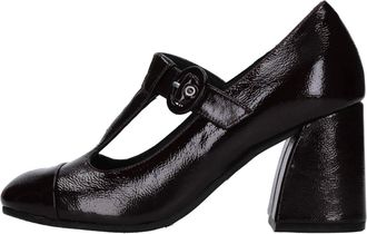 Carmens Schoenen, Dames, Rood, 36 EU, Leer, Mirrorchianti Pump