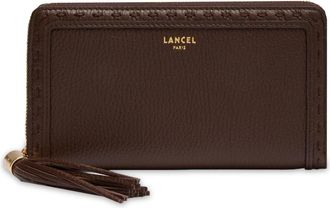Lancel Compagnon Portefeuille 1Er Flirt - Dames - Portefeuilles - Bruin - ONE Size - Leer - Accessoires