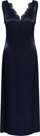 Part Two Delphina PW Jurk - Dames - Casual kleedjes - Blauw - 2XL - Kleedjes