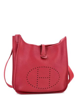 Herm&egrave;s Evelyne Bag Gen III Clemence PM crossbody bag - Rood