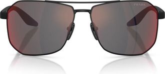 Prada Linea Rossa PS A53S - Heren - Zonnebrillen - Zwart - 62 MM - Accessoires