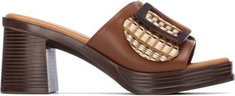 Xti Womens Refresh 175028 Slip-On Sandals In Camel