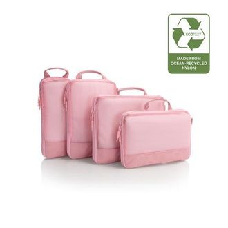 Heys EcoTex Compression Packing Cube 4 Piece Set in Pink Sand at Nordstrom
