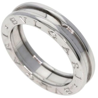 Bulgari White Gold (18K) Band Ring (Pre-Owned)