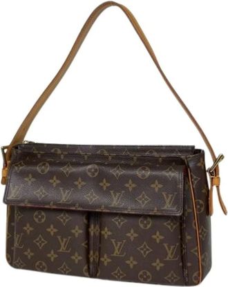 Louis Vuitton Pre-owned Shoulder Bags, female, Brown, Size: ONE SIZE Pre-owned Vintage Monogram Shoulder Bag