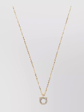 Ferragamo crystal-embellished necklace