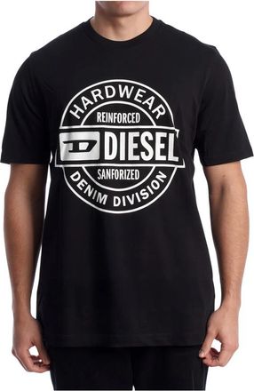 Diesel T-Shirts - Heren - T-shirts - Zwart - S - Katoen - Tops