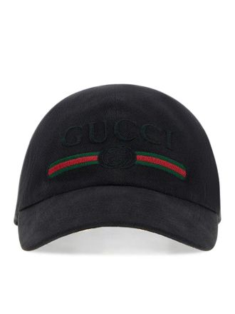 Gucci COTTON BASEBALL CAP WITH EMBROIDERY - Gucci - Man