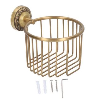 OEM Portarrollos De Papel Higi&eacute;nico De Lat&oacute;n Antiguo, Soporte De Pared Estable Para Toallas De Papel En El Ba&ntilde;o