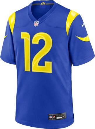 Nike Puka Nacua Los Angeles Rams Nike Mens NFL Game Jersey in Blue | 67NM0IUS9XF-DA0