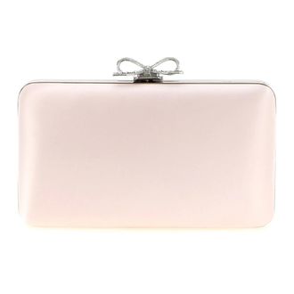 Self Portrait Clutches, female, Pink, Size: ONE SIZE Satin Clutch