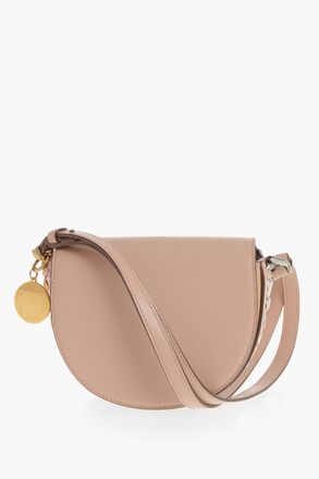 Stella McCartney Vegan Leather Saddle Bag With Bicolor Chain Detail Stella McCartney