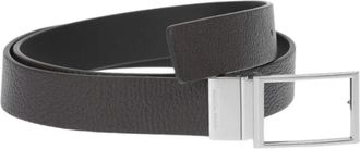 Bottega Veneta Belts, male, Black, 105 CM, Leather Belt