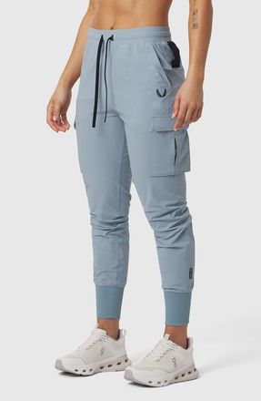 ASRV Tetra-Lite Cargo High Rib Jogger in Light Sky at Nordstrom, Size X-Small