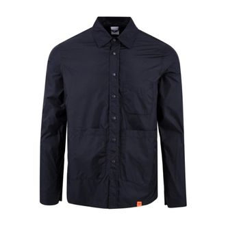 Aspesi Casual Shirts, male, Blue, Size: S Camicia Modello I015 7954 85101