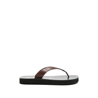 Gucci Logo-detail Flip-flops