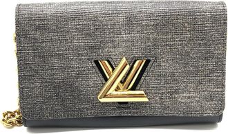 Louis Vuitton Twist PM Grey Epi Leather With GHW And Box, Womens Dustcover (Pre-Owned)