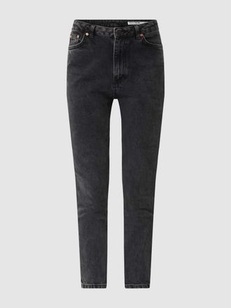 Review Skinny Fit High Waist Jeans mit Stretch-Anteil in Black, Gr&ouml;&szlig;e 32/LO