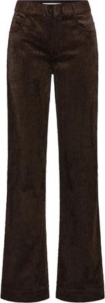 CHRISTOPHER ESBER Ava ribfluwelen broek - Bruin